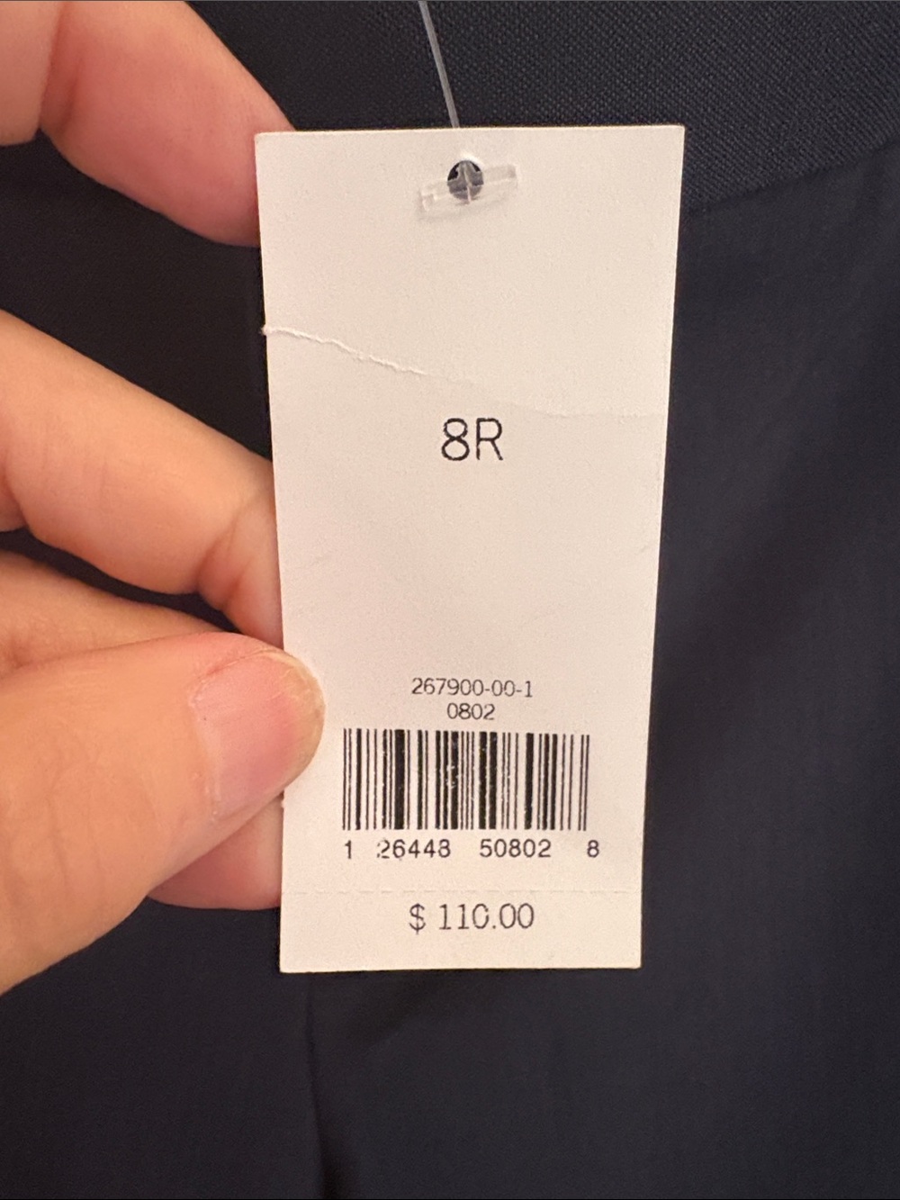 Banana Republic NWT women’s dress pants Logan Navy size 8 brand new machine wash - Picture 2 of 9